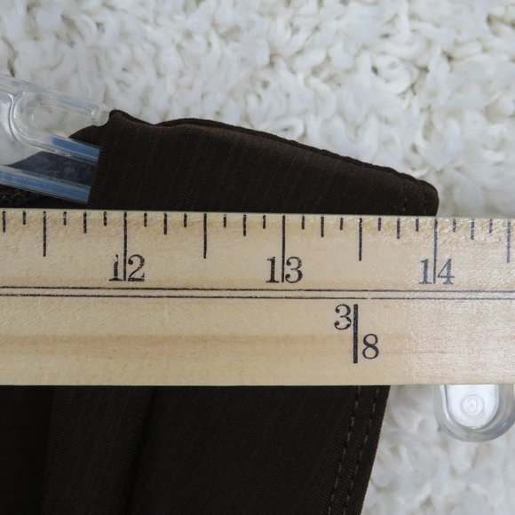 B-Wear* Women's Low Draped Cowl Neck Sleeveless Blouse Size Medium~ Made in USA - Picture 4 of 9